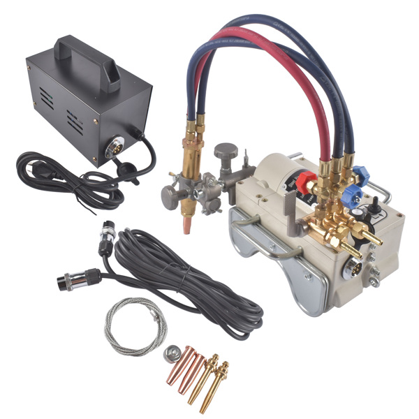 管道切割机 Pipe Cutter Electric Magnetic Gas Machine Tunnel Pipe Torch Burner Beveler Cutting Machine Beveling-2