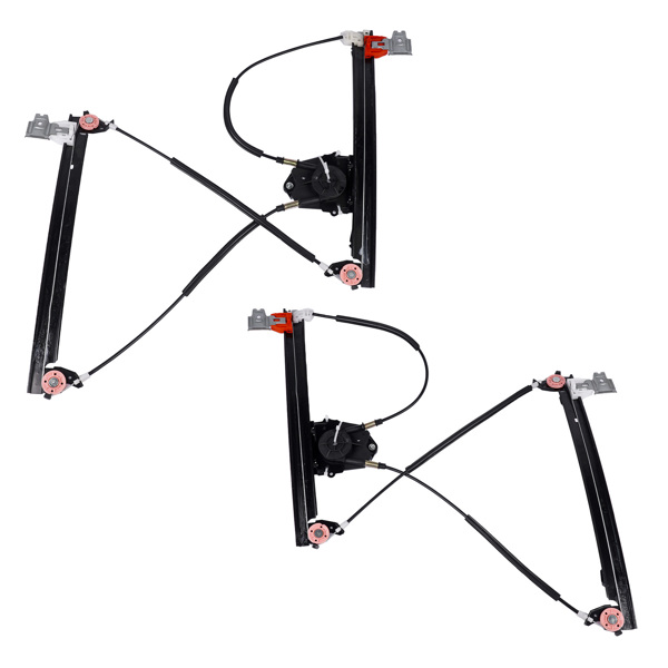 玻璃升降器 Pair Front Window Regulator Replacement for Maserati Quattroporte M139  84934200 66944900 66944800 84934000-6