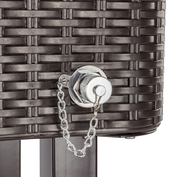 冷冻推车-编藤方形腿款-24