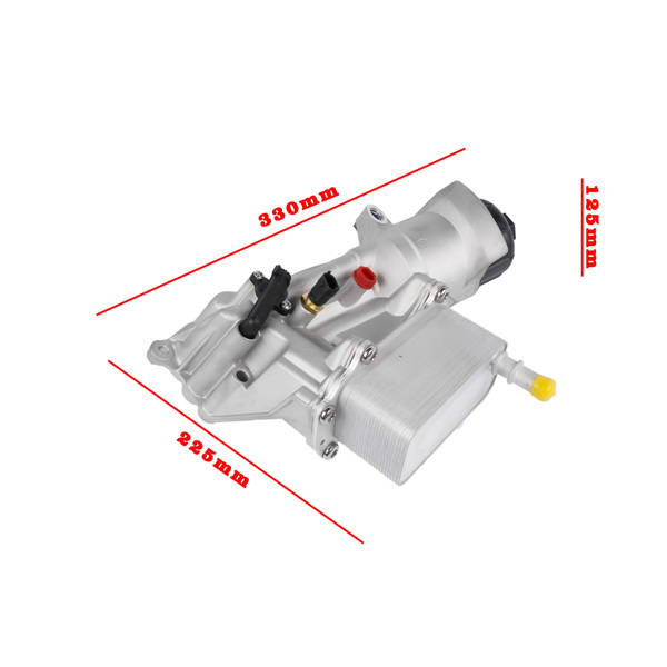 机油滤清器总成 Engine Oil Filter Housing Replacement for RAM 1500 3.0L V6 Diesel 2014-2019 68624177AA 46343220 68229403AA 68531248AA-9