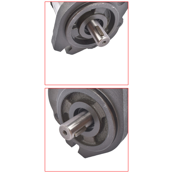 液压泵 2x Hydraulic Gear Pump Cast Iron Counter-Clockwise & Clockwise 3/4" Keyed Shaft-9