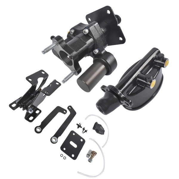 液压制动助力器 Hydro Brake Booster Master Cylinder + Bracket Replacement for Dodge A B E Hoses Plymouth-3