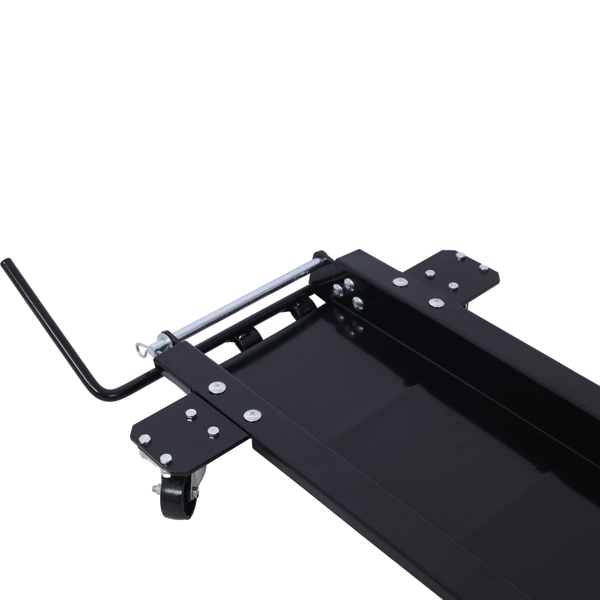 摩托车搬运车，承重1250磅，Widow Cruiser-Dolly钢制摩托车搬运车，黑色-2