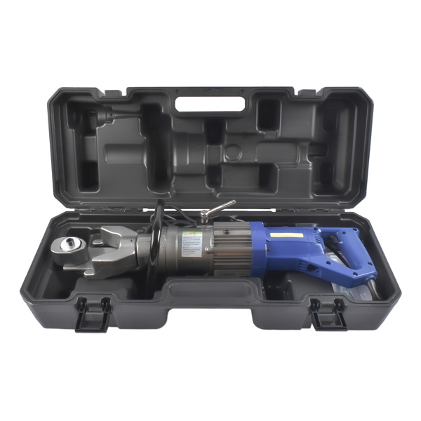 钢筋弯曲机 5/8'' Electric Hydraulic Rebar Bender HRB-16, 900W 110V Portable Rebar Bending Maching Bending 4-16mm Rebar Bending Angle 0-130 Degrees, with Positioning Bolt-3