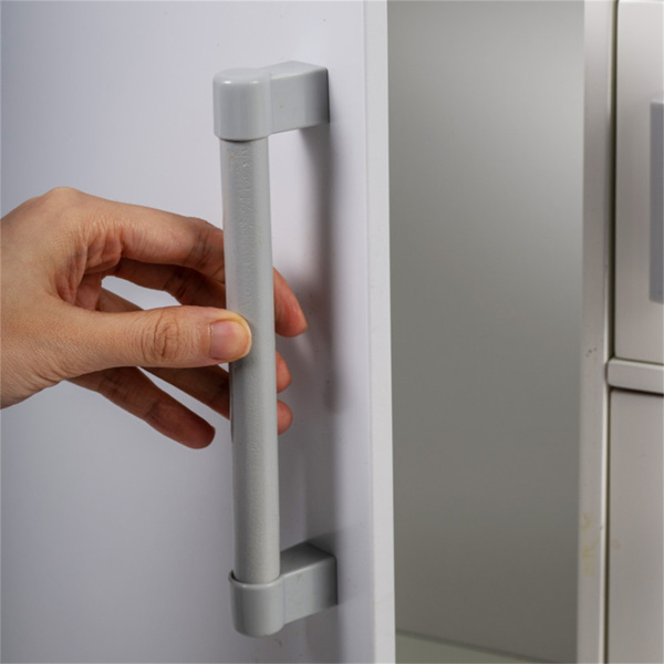 白色双面儿童游戏厨房，配有饮水机和抽油烟机，适合3岁以上儿童使用-7