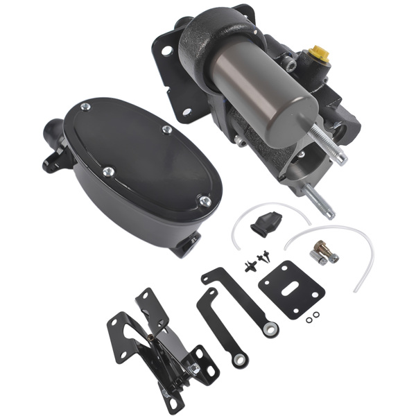 液压制动助力器 Hydro Brake Booster Master Cylinder + Bracket Replacement for Dodge A B E Hoses Plymouth-6