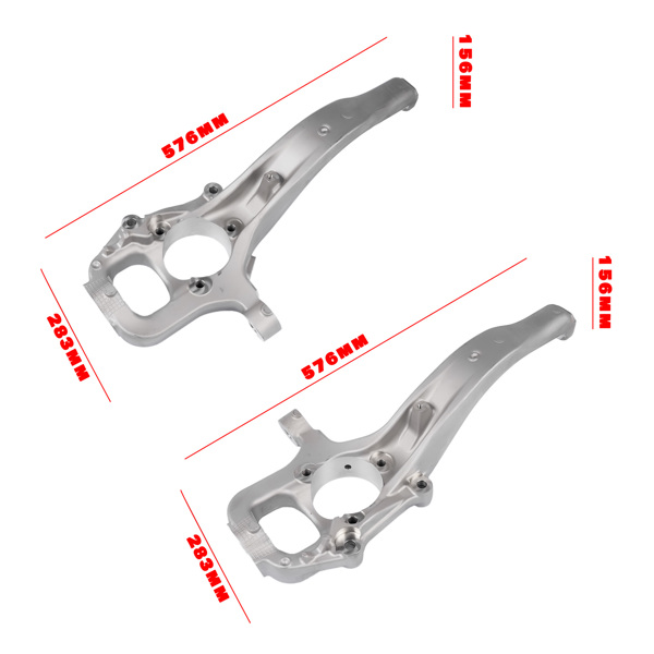 转向节 Front Left & Right Steering Knuckle Replacement for Dodge Durango Jeep Grand Cherokee 2016-2024 686-385 686-384 4877658AD 4877659AD-9