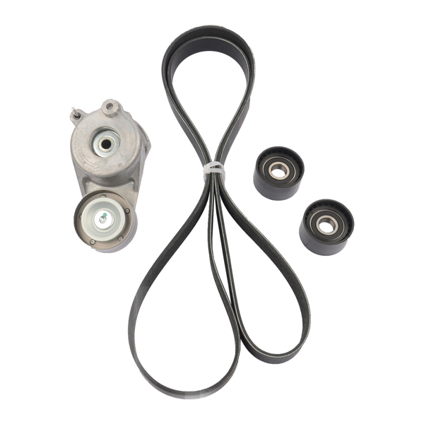 正时皮带套装 Tensioner Serpentine Belt & Pulleys Assembly Replacement for Freightliner Sprinter 2500 3500 6422000070 0019937596-3