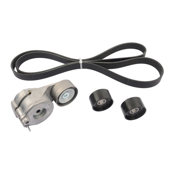 正时皮带套装 Tensioner Serpentine Belt & Pulleys Assembly Replacement for Freightliner Sprinter 2500 3500 6422000070 0019937596-2