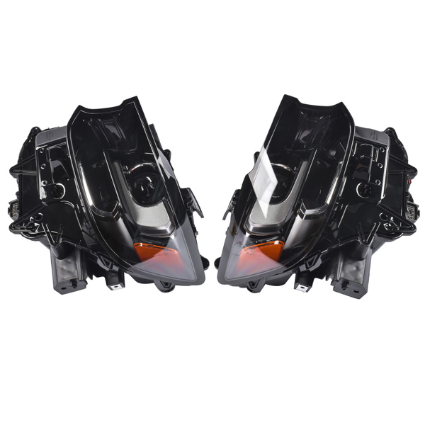 大灯 Driver + Passenger Side LED Headlight Assy Non-AFS W/O DRL Replacement for Mazda CX-90 23-25 KR9D-51-030 KR9D-51-040-4