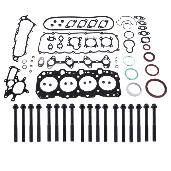 发动机大修包 Full Gasket Kit W/Head Bolt Set Replacement For Toyota 4Runner Land cruiser Hilux 1KZ-T/TE-3