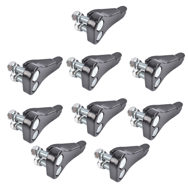 高速切割齿 9Pcs Carbide High Speed Cutting Teeth Kit Replacement for Power King Stump Grinder Model PK0803,DK2 Stump Grinder Model OPG777-3