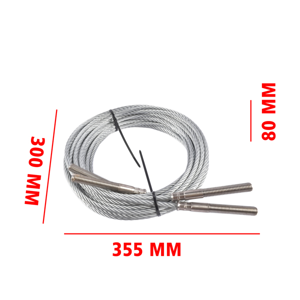 均衡器电缆 Set of 2 N374 Equalizer Cables for Rotary Lift Model SPO10 SP-7529-89 SP7529-89-6