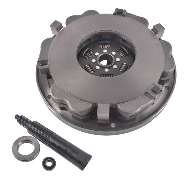 离合器 11" Dual Stage Pressure Plate Assembly Replacement for John Deere 820 1020 1520 2020 2030 2440 2640 R27706 Loader Tractor UTV Clutch Kit-2