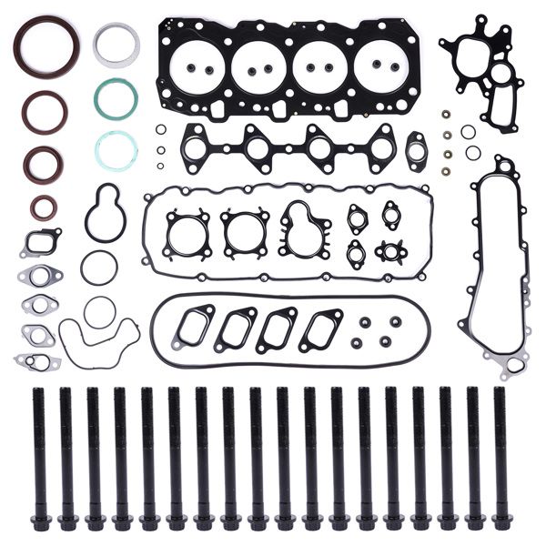 发动机大修包 Full Gasket Kit W/Head Bolt Set Replacement For Toyota 4Runner Land cruiser Hilux 1KZ-T/TE-2