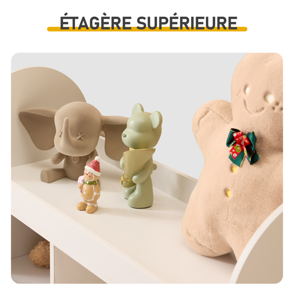 白色 密度板+刨花板 喷漆+贴面 3层架1挂衣杆 儿童衣柜 德国-2