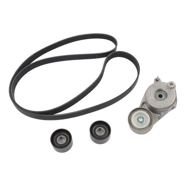 正时皮带套装 Tensioner Serpentine Belt & Pulleys Assembly Replacement for Freightliner Sprinter 2500 3500 6422000070 0019937596-4