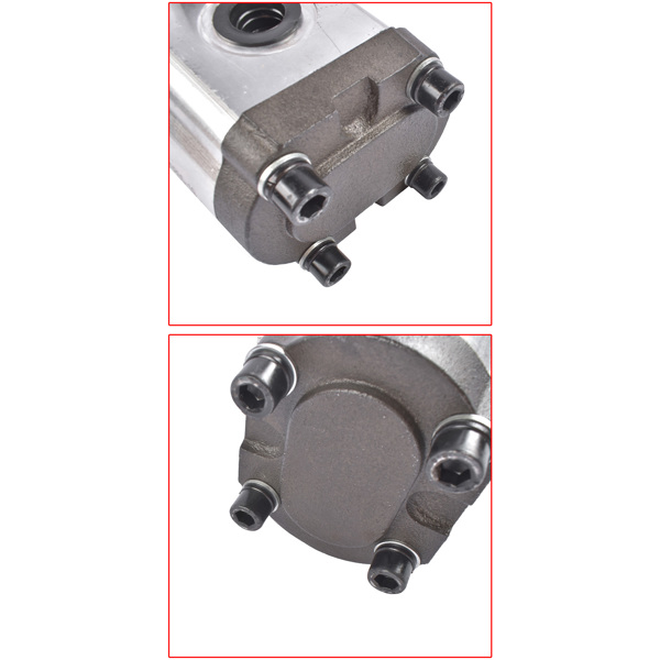 液压泵 2x Hydraulic Gear Pump Cast Iron Counter-Clockwise & Clockwise 3/4" Keyed Shaft-8