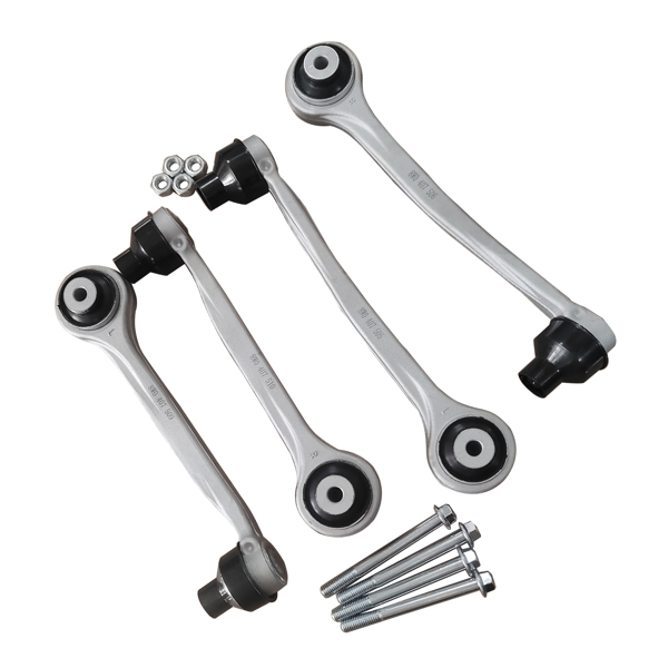 控制臂 4x Front Upper Control Arm w/ Ball Joint Replacement for Audi A4 A5 S4 S5 RS4 RS5 8W0407509E-6