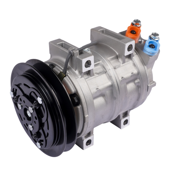 空调压缩机 A/C Compressor 4456130 Replacement for John Deere 210 225CLC 230CLC 270CLC 370C Excavator-6