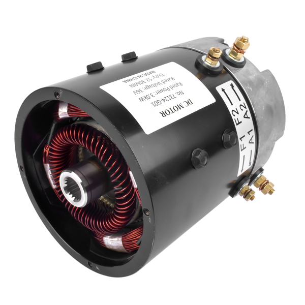 直流电动机 36-Volt Electric Motor Replacement for EZGO TXT 4.45HP PDS / DCS Golf Cart Motor 73124-G08-6