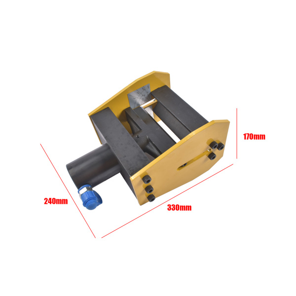 液压弯排机 Hydraulic Busbar Bender (8") – 16 Ton Copper & Aluminum Bar Bending Tool 700 Bar / 10,000 PSI Pressure-8