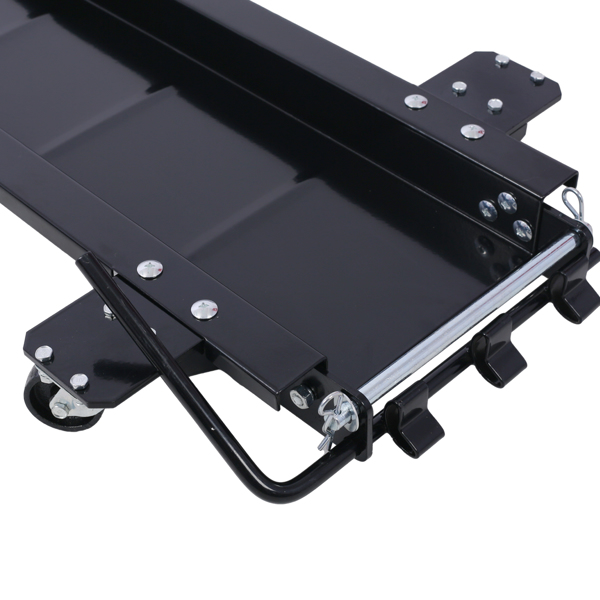 摩托车搬运车，承重1250磅，Widow Cruiser-Dolly钢制摩托车搬运车，黑色-5