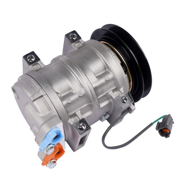 空调压缩机 A/C Compressor 4456130 Replacement for John Deere 210 225CLC 230CLC 270CLC 370C Excavator-1
