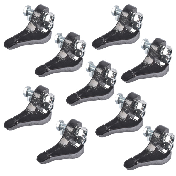 高速切割齿 9Pcs Carbide High Speed Cutting Teeth Kit Replacement for Power King Stump Grinder Model PK0803,DK2 Stump Grinder Model OPG777-7