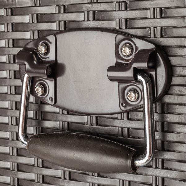 冷冻推车-编藤方形腿款-22