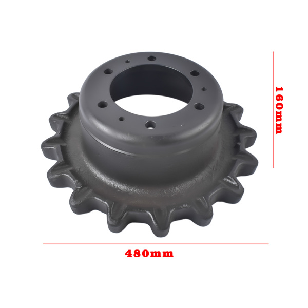 链轮 17 Teeth Track Sprocket Replacement for Bobcat Skid Steer Loader T200 T250 T300 864 6715821-8