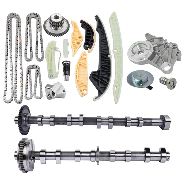 发动机修理包 Timing Chain Kit Camshaft Timing Gear Bracket Replacement for Audi A3 TT VW Jetta Passat 06L109259A 06K109467-2