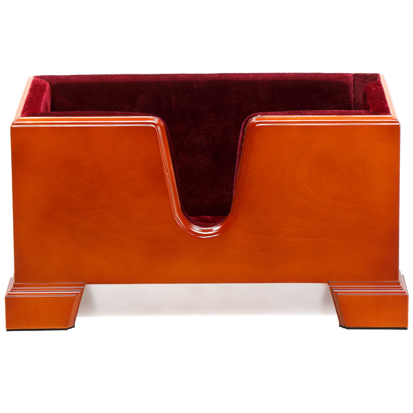 4/4大提琴底座 自然红棕色 大提琴配件-1