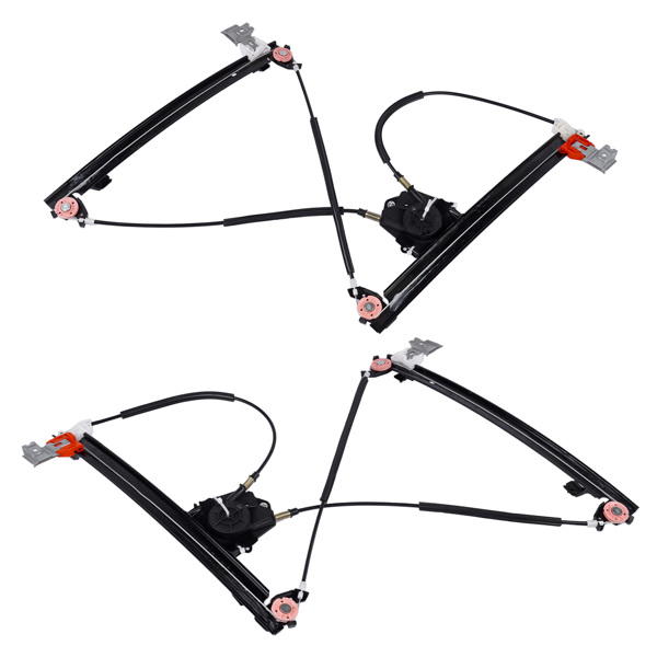 玻璃升降器 Pair Front Window Regulator Replacement for Maserati Quattroporte M139  84934200 66944900 66944800 84934000-4