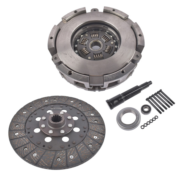 离合器 9" Dual Stage Clutch Kit w/ Bearings Replacement for John Deere 900 950 990 1050 1070 4005 Satoh Yanmar YM330 YM336 YM4300 CH18376 LVA801352-3