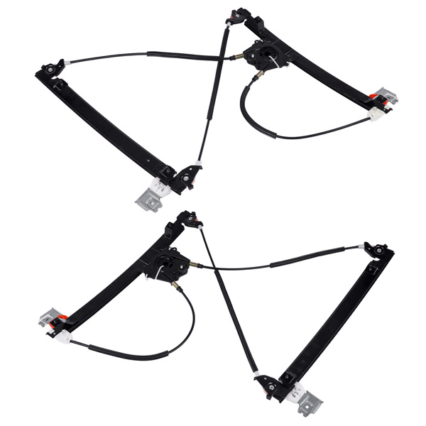 玻璃升降器 Pair Front Window Regulator Replacement for Maserati Quattroporte M139  84934200 66944900 66944800 84934000-3
