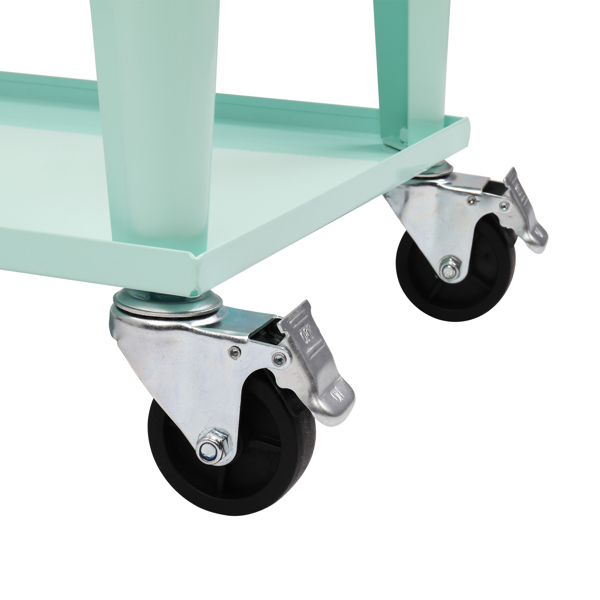 80qt 薄荷绿 冷冻保温推车 91*84.5*38.5cm 长方形 塑料箱体 冷冻保温 N001-24