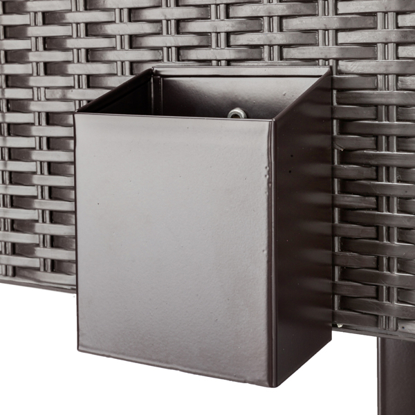 冷冻推车-编藤方形腿款-18