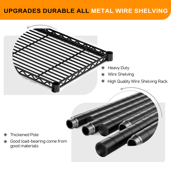  4层L型变换  可自由调节层间距 展示架 铁 125*35*180cm 喷粉黑 N001-8