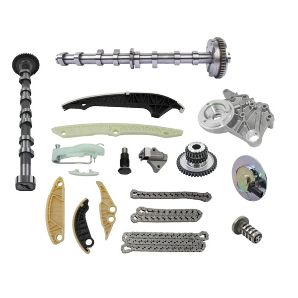 发动机修理包 Timing Chain Kit Camshaft Timing Gear Bracket Replacement for Audi A3 TT VW Jetta Passat 06L109259A 06K109467-5