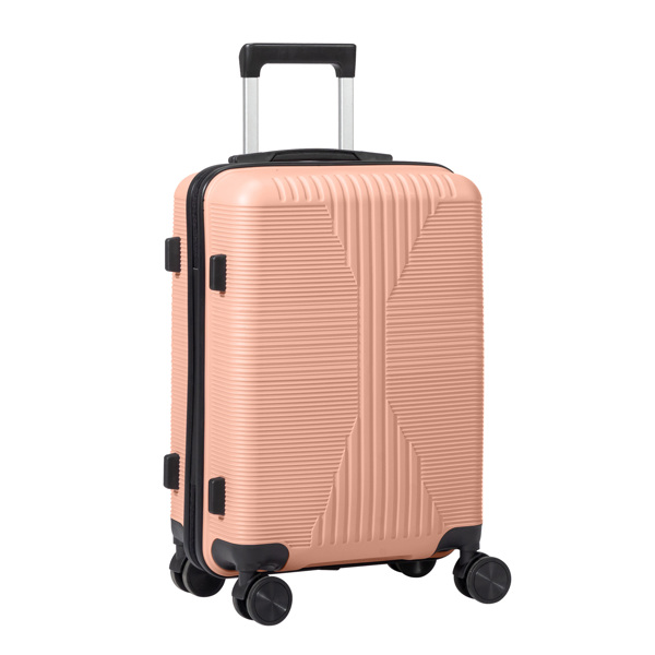 非TSA海关锁单个20寸 PP拉杆箱 20in PP 粉色-21