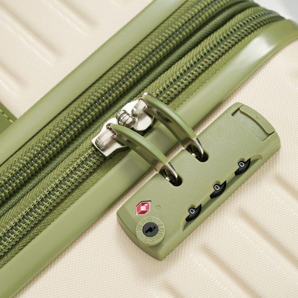 四件套行李箱套装，ABS硬壳轻便可扩展旅行箱，配有4个收纳袋、TSA密码锁和万向轮，男女皆宜（16/20/24/28英寸）--不支持self-pick up且不支持指定仓库发货-14