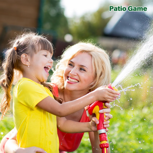 97*53*100cm 黑色 铁质 带绿色水管 铁轮辐 水管车-2