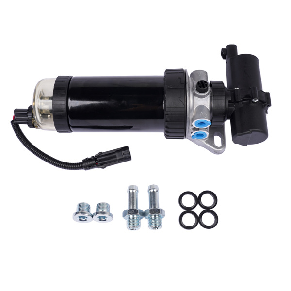 滤清器总成 12V Fuel Filter Pump Assy Replacement for John Deere 210LJ 310J 310TJ 410J RE569926 RE559944 RE530385-2