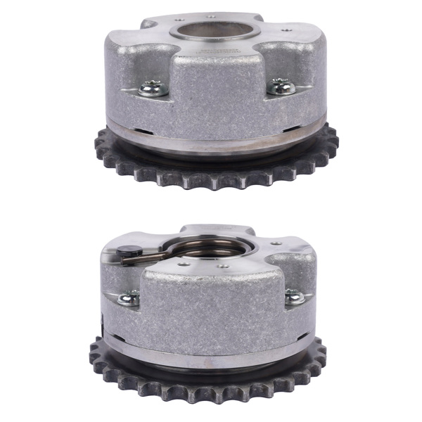 亚马逊禁售 凸轮轴调节器 2Pcs Intake & Exhaust Camshaft Adjusters Replacement for Audi A4 A6 Q5 R8 3.2 FSI VW Touareg 06E109083M-1