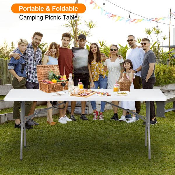 【替换82618525】6FT户外庭院可折叠长桌-15