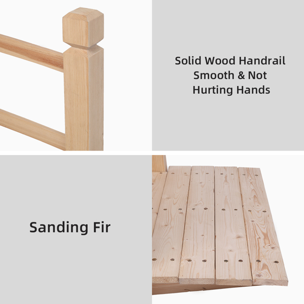 【替换50941446】原木色木桥150*67*56cm-14