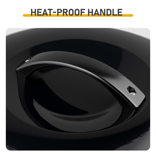 38*38*41CM 黑色 小款烟熏炉 圆盘型 铁制 碳烤炉-8