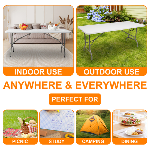 【替换82618525】6FT户外庭院可折叠长桌-17