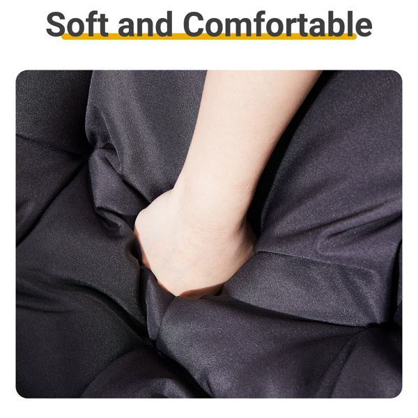 【替换89943648】38*33.5*32inch 转椅 雷达状 黑色藤条 灰色垫子  编藤蛋椅-6